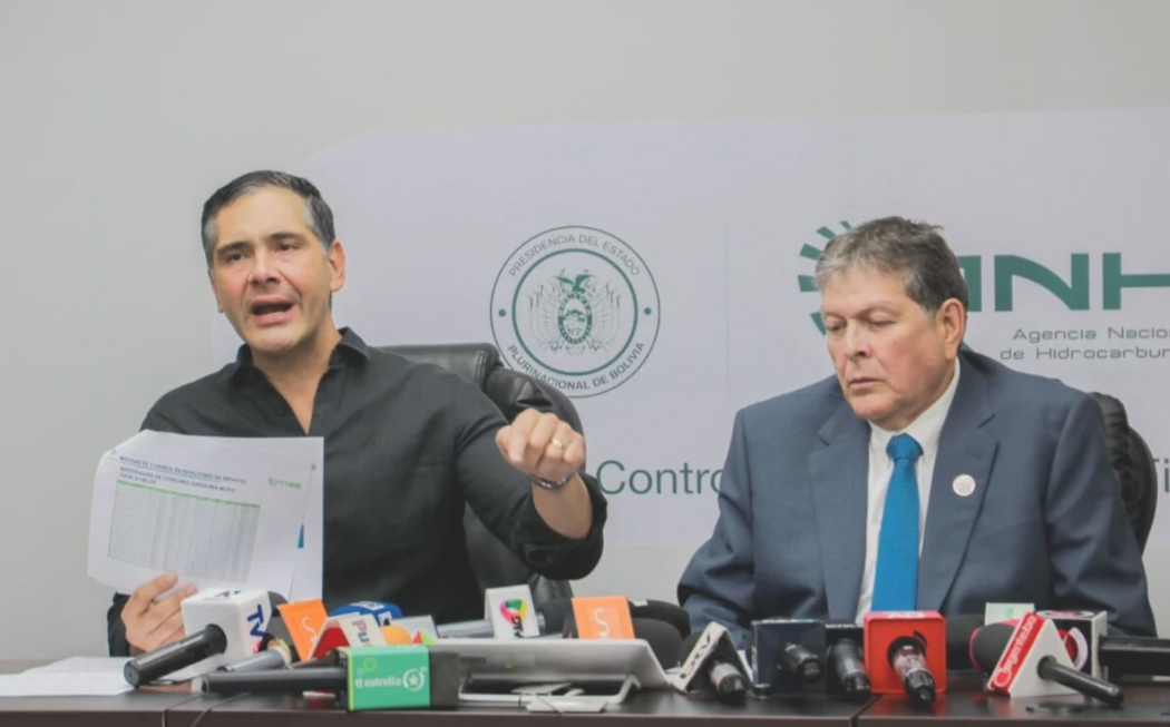 Gobierno denuncia desvío de 22 millones de litros de combustible en un mes