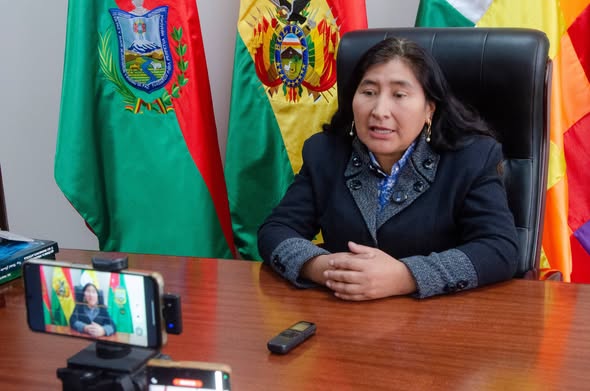 Susy Brañez asume el interinato de la Alcaldía de El Alto tras viaje de Eliser Roca a Santa Cruz
